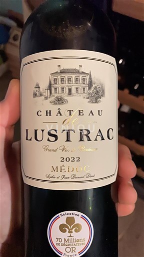 Bordeaux Médoc Château Lustrac 2022