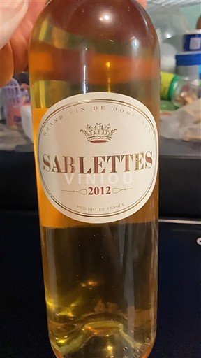 Bordéus Não especificado Sablettes 2012