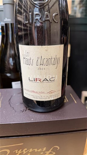 Thung lũng Rhône Lirac Les Hauts Acantalys 2021