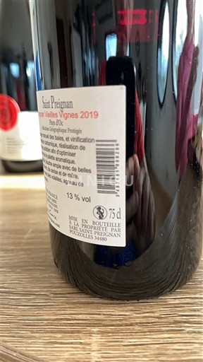 Languedoc và Roussillon Vùng đất Oc Saint Preignan Vieilles Vignes 2019