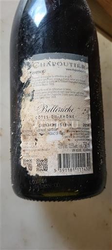 Vallée du Rhône Côtes-du-rhône M. Chapoutier Belleruche 2014