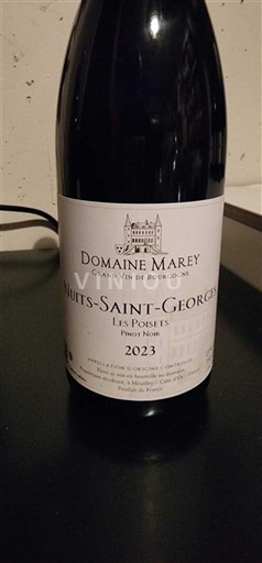 Bourgogne Nuits-saint-georges Domaine Marey Les Poisets 2023