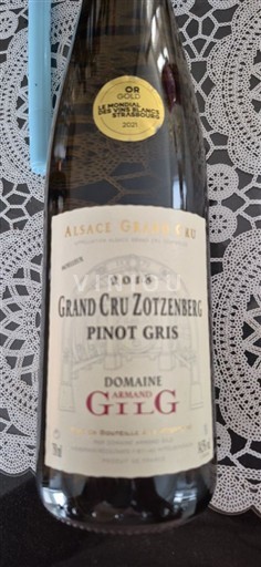 Alsazia Non specificato Grand Cru Domaine Armand Gilg 2018