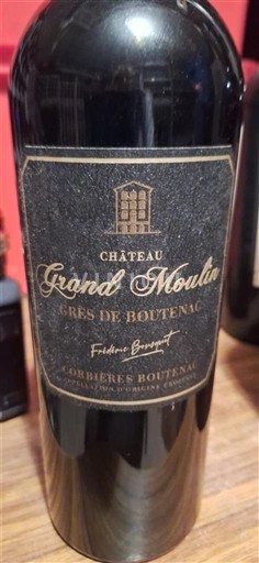 Languedoque Corbières-Boutenac Château Grand Moulin Grès de Boutenac 2018
