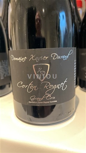 Burgundi Corton Grand Cru Domaine Xavier Durand 2020