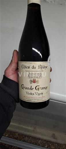Rhônen laakso Côtes-du-rhône Grande Grange Vieilles Vignes 2021
