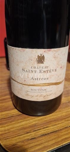 Languedoque Corbières-Boutenac Château Saint-Estève Astros 2019