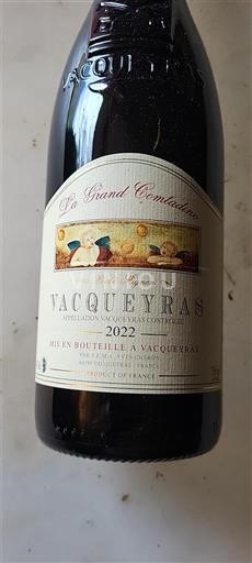 Rhône-dalen Vacqueyras Le Grand Comtat 2022