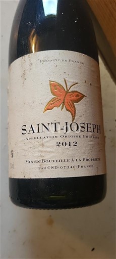 Rhône Valley Saint-Joseph Rien 2012