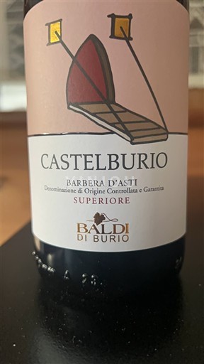 Piemont Barbera d'Asti Baldi di Burio Castelburio 2022