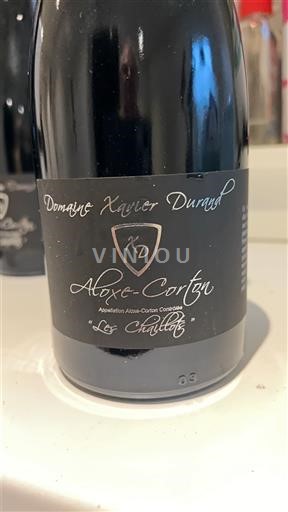 Bourgogne Aloxe-Corton Domaine Xavier Durand Les Chaillots 2020