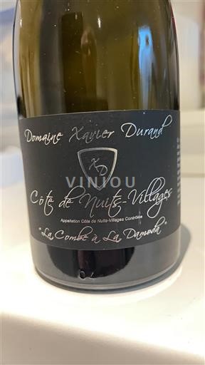 Bourgogne Côte de Nuits-Villages Domaine Xavier Durand La Combe à La Dame 2021