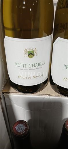 Burgundy Petit Chablis Henri de Bareuil 2023
