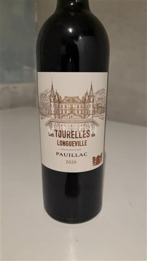 Bordeaux Pauillac Château Pichon Baron Les Tourelles de Longueville 2020