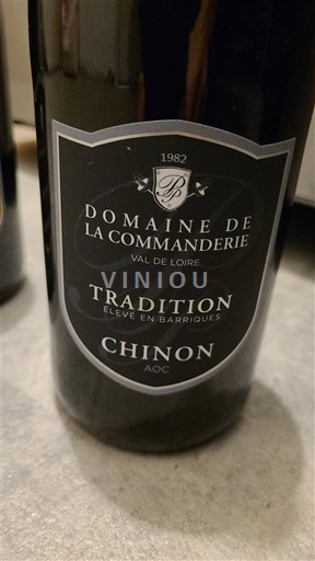 Thung lũng sông Loire Chinon Domaine La Commanderie Tradition 2022