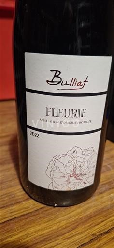 Beaujolais Fleurie Bulliat 2022