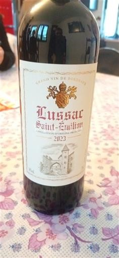 Bordeaux Lussac-Saint-Émilion Arceau de la cadere st Émilion 2023