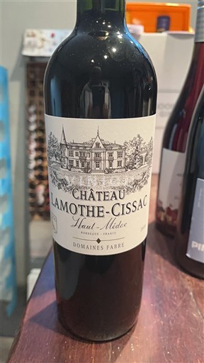 Bordeaux Haut-Médoc Château Lamothe-Cissac 2020