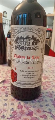 Bordeaux Saint-Émilion Château La Caze 2019