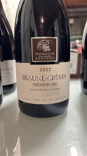 Bourgondië Beaune Premier Cru Domaine Alexandre Parigot Beaune-Grèves Premier Cru 2022