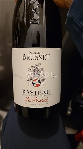 Valle del Ródano Rasteau Domaine Brusset La Bastide 2023