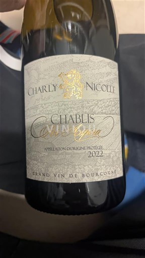 Bourgogne Chablis Charly Nicolle Elégance 2022