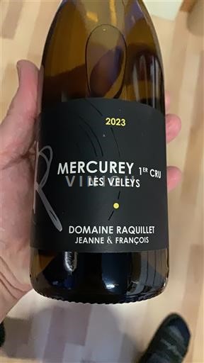 Burgundsko Mercurey Premier Cru Domaine Raquillet Jeanne & François Les Veleys 2023