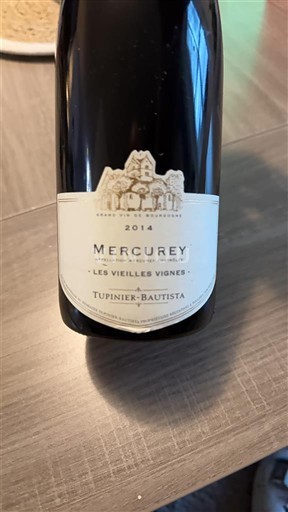 Bourgogne Mercurey Tupinier-Bautista Les Vieilles Vignes 2014