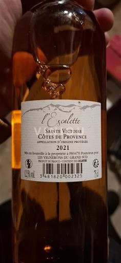 Provence Ospecificerad L'Escalette Sainte Victoire 2021