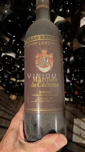 La Rioja rioja Marqués de Cáceres Gran Reserva 1995