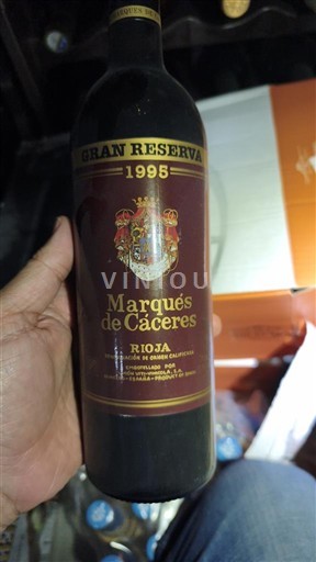 La Rioja Rioja Marqués de Cáceres Gran Reserva 1995