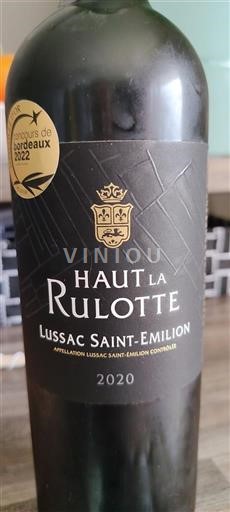 Bordeaux Lussac-Saint-Émilion Haut la Rulotte 2020