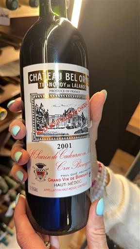 Bordeaux Haut-Médoc Cru Bourgeois Château Bel Orme Tronquoy de Lalande Le Jardin de Cadarache du Cru Bourgeois 2001