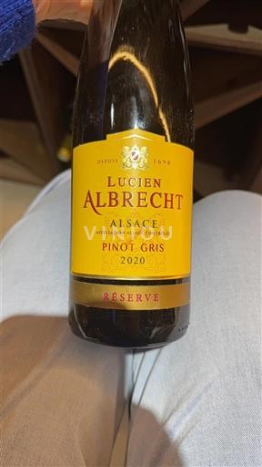 Alsasko Rulandské šedé Château Lucien Albrecht Réserve 2020