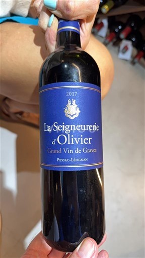Bordeaux Pessac-Léognan La Seigneurie Olivier 2017