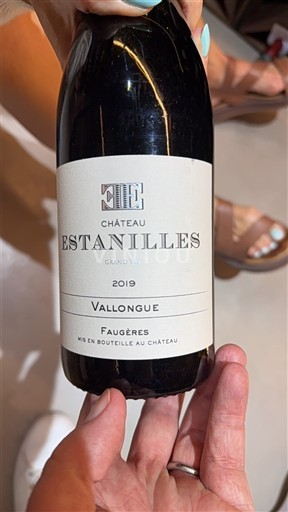 Linguadoca Faugères Château Estanilles Vallongue 2019