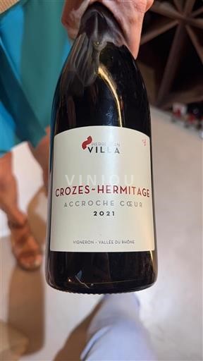 Valle del Ródano Crozes-Hermitage Domaine Villa Accroche Cœur 2021