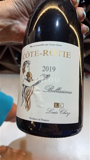 Vallée du Rhône Côte-rôtie Louis Chey Bellissima 2019
