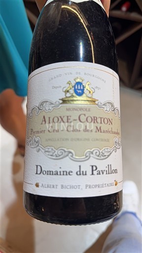 Burgundsko Aloxe-Corton Premier Cru Domaine Pavillon Monopole - Clos des Maréchaudes 2019