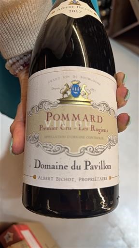 Burgundsko Pommard Premier Cru Domaine Pavillon Premier Cru - Les Rugiens 2017