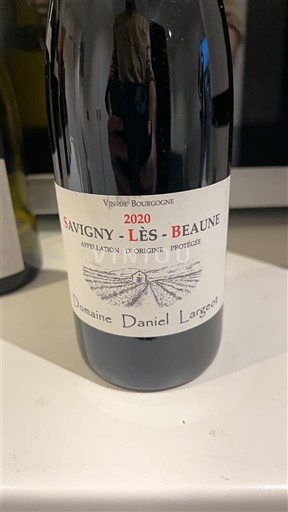 Bourgogne Savigny-lès-beaune Domaine Daniel Largeot 2020