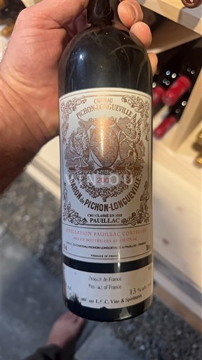Bordeaux Pauillac Grand Cru Château Pichon-Longueville Baron 2001