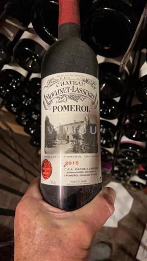 Bordeaux Pomerol Château Moulinet-Lasserre 2015