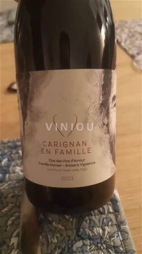 Roussillon Côtes-du-Roussillon Clos des Vins Amour Carignan en Famille 2023