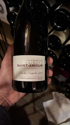 Beaujolais Saint-Amour Fabrice Larochette Clos du Chapitre 2023