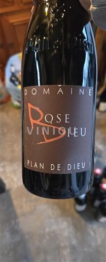 Rhônen laakso Määrittelemätön Domaine Rose Dieu 2020