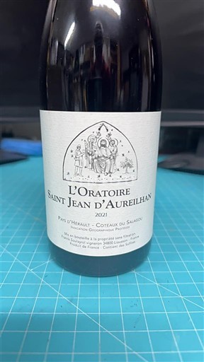 Languedoc và Roussillon Coteaux du Salagou Saint Jean Aureilhan L'Oratoire 2021
