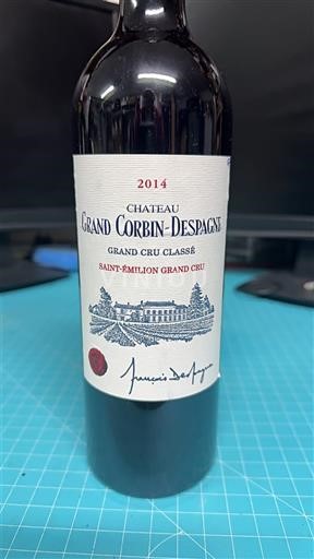 Bordeaux Saint-Émilion Grand Cru Grand Cru Château Grand Corbin-Despagne 2014