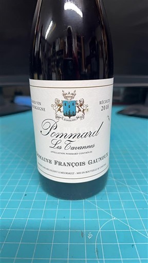 Burgundi Pommard Domaine François Gaunoux Les Tavannes 2018