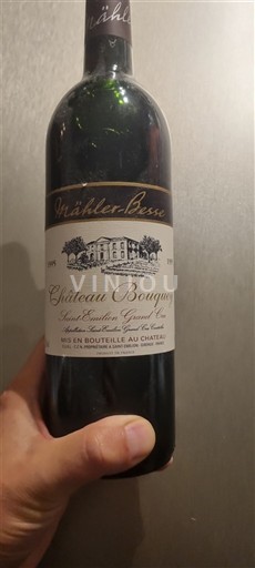 Bordeaux Saint-Émilion Grand Cru Château Bouquey 1995